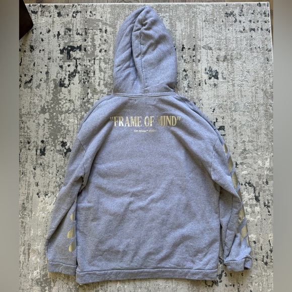 2017 Off-White x Barneys New York Hoodie M - Picture 8 of 11